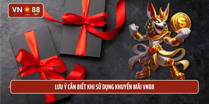 Lưu ý cần biết khi sử dụng khuyến mãi VN88