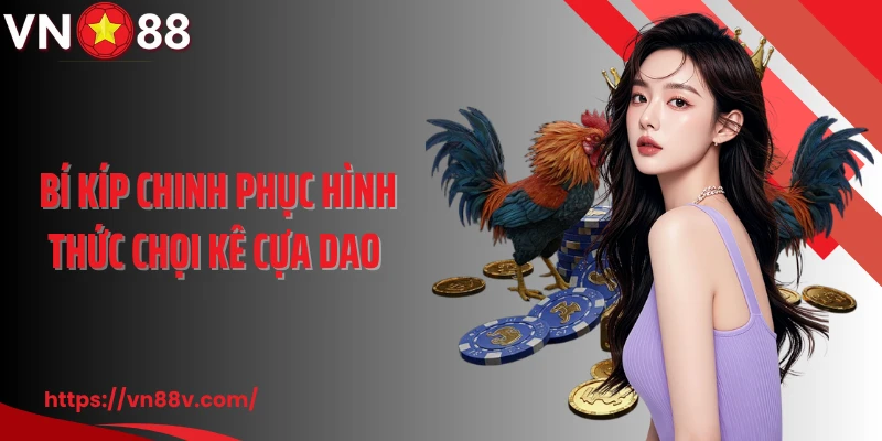 Bí kíp chinh phục hình thức chọi kê cựa dao