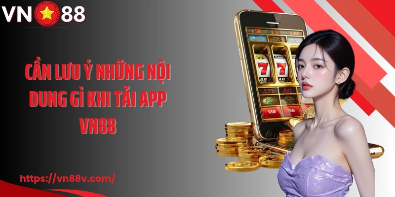 Cần lưu ý những nội dung gì khi tải app VN88