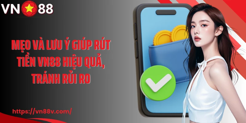 Mẹo và lưu ý giúp rút tiền VN88 hiệu quả, tránh rủi ro