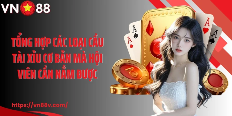 Tổng hợp các loại cầu tài xỉu cơ bản mà hội viên cần nắm được